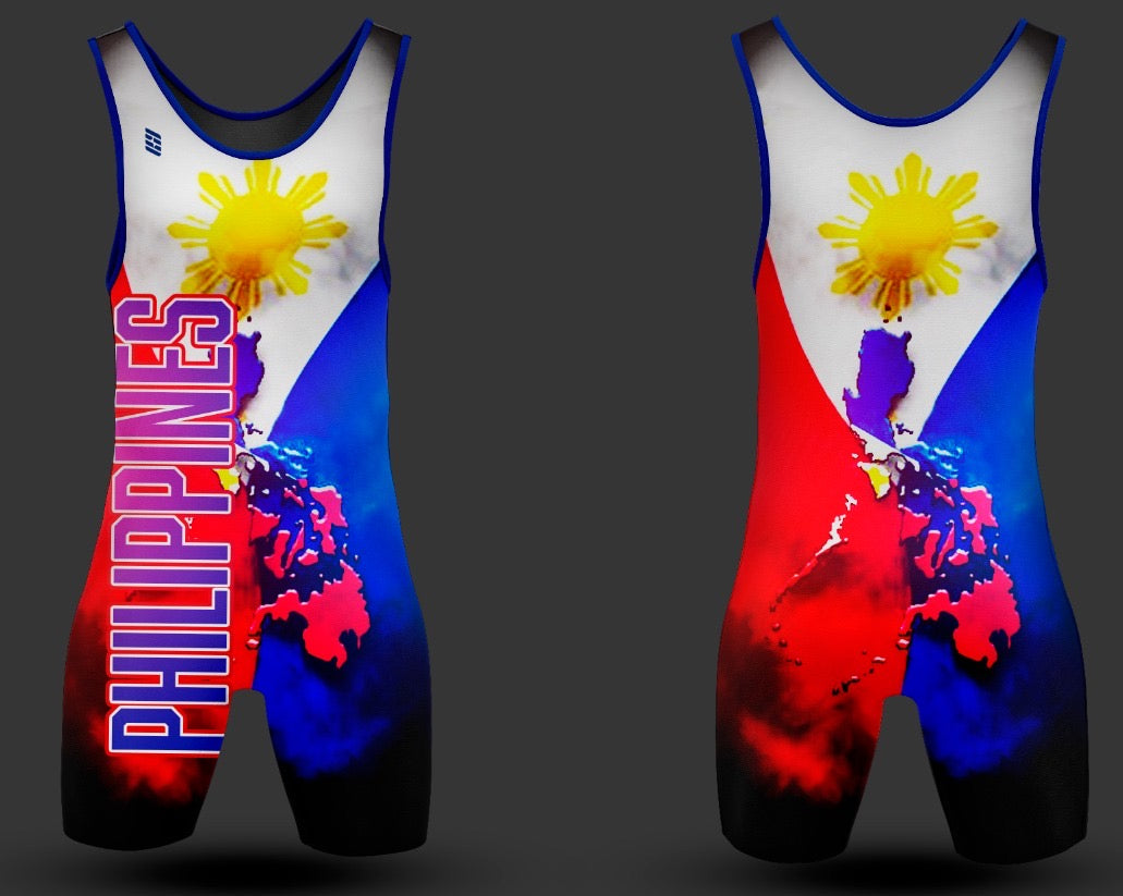 PHILIPPINES Wrestling Singlet