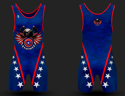 USA EAGLE Wrestling Singlet