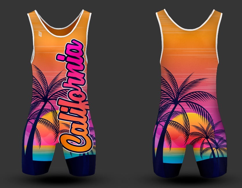 California Wrestling Singlet