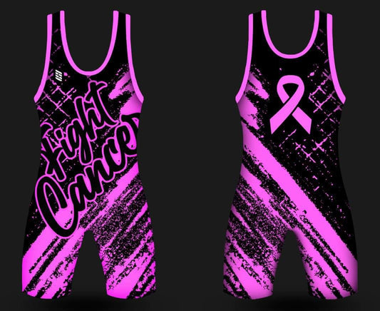 Fight Cancer Wrestling Singlet