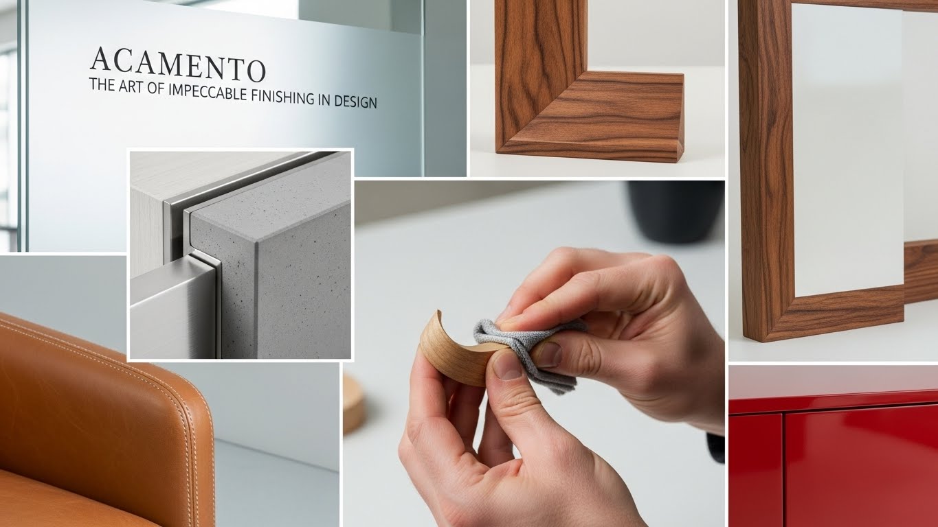 Acamento: The Art of Impeccable Finishing in Design