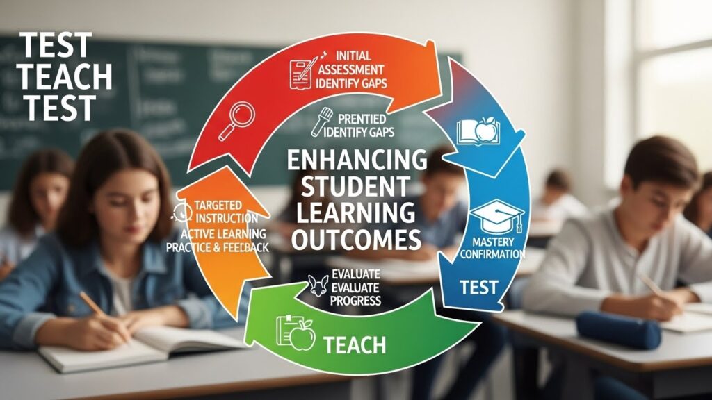 Test Teach Test: Enhancing Student Learning Outcomes