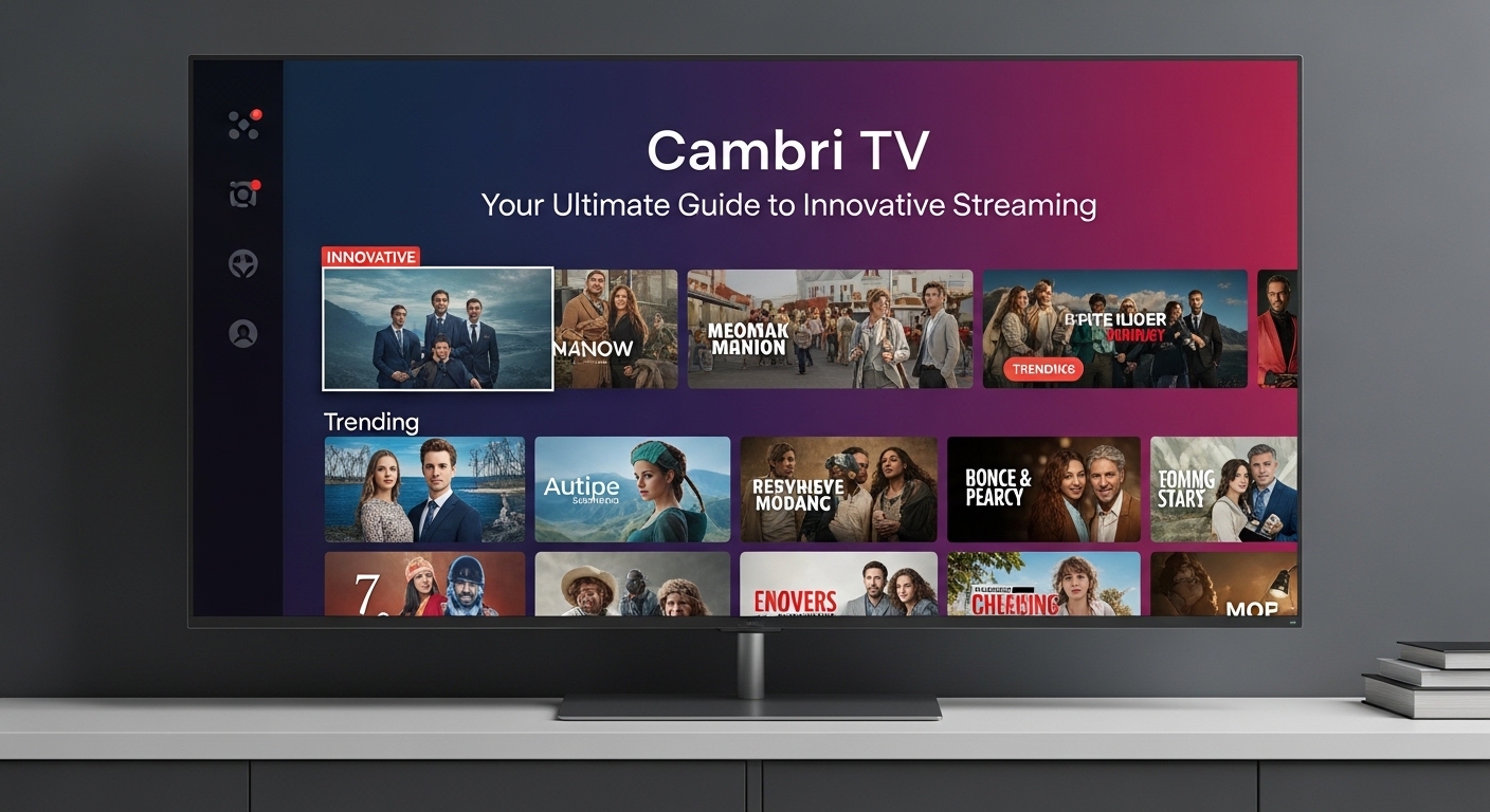 Cambri TV: Your Ultimate Guide to Innovative Streaming